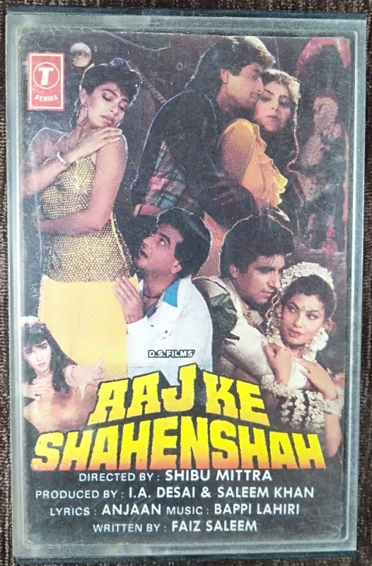 Aaj Ke Shahenshah (1990) Bappi Lahiri Pre-Owned T-Series Audio Cassette