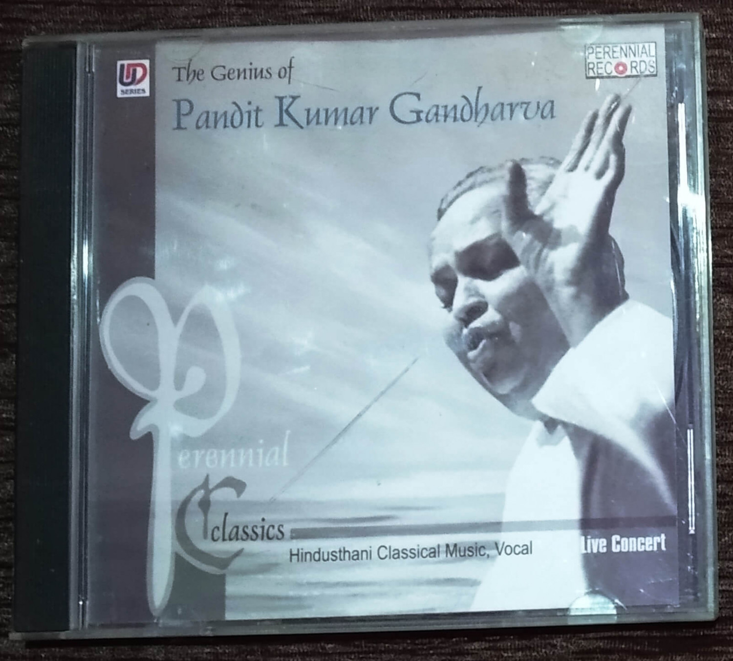 Pandit Kumar Gandharva - The Genius - Live Concert (2012) Pre-Owned Perennial Records Audio CD