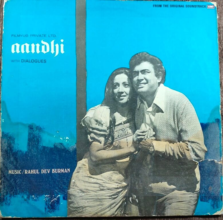 Aandhi (With Dialogues) (1975) Rahul Dev Burman Pre-Owned Vinyl, 12" His Master's Voice LP Record