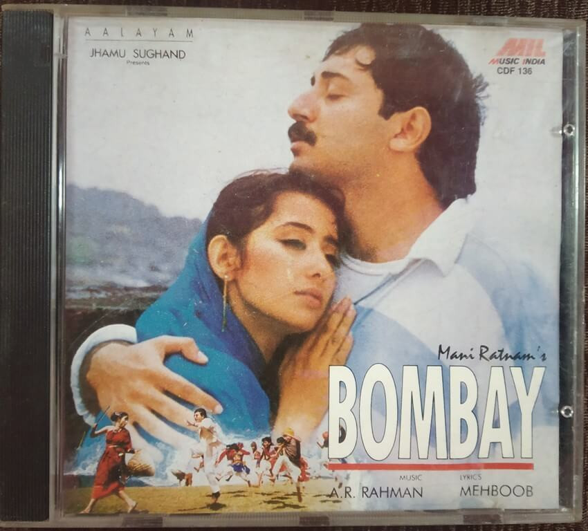 Bombay (1994) A.R. Rahman Pre-Owned Music India Audio CD