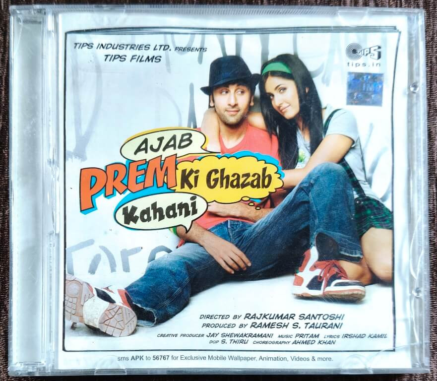 Ajab Prem Ki Ghazab Kahani (2009) Pritam Pre-Owned Tips Audio CD
