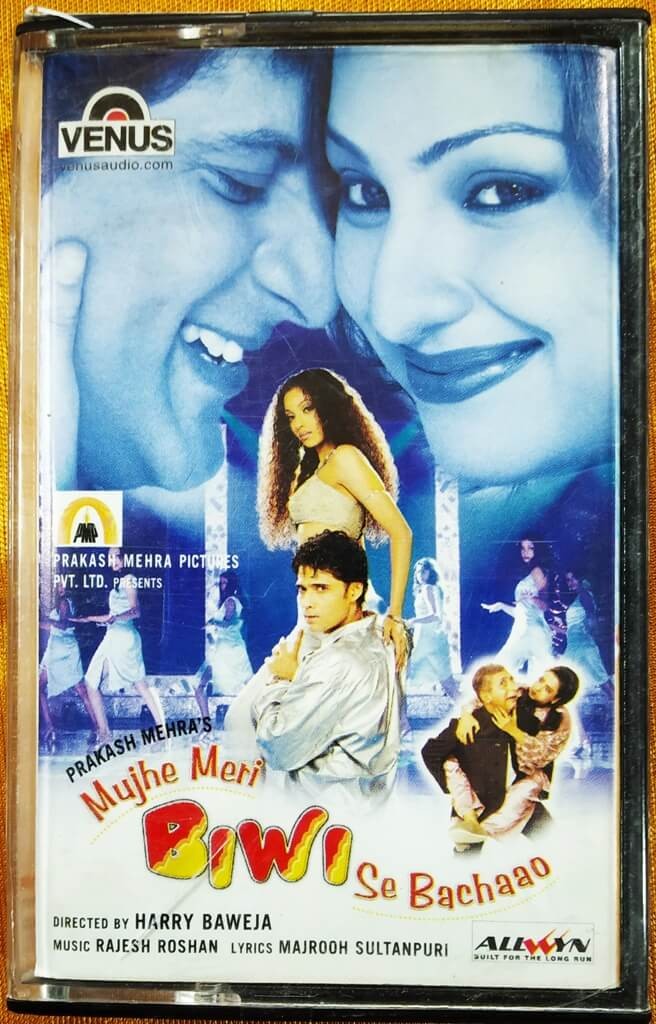 Mujhe Meri Biwi Se Bachaao (2000) Rajesh Roshan Pre-Owned Venus Audio Cassette