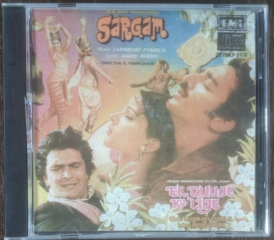 Sargam (1979) Laxmikant-Pyarelal / Ek Duje Ke Liye (1981) Laxmikant-Pyarelal Pre-Owned EMI Imported Audio CD