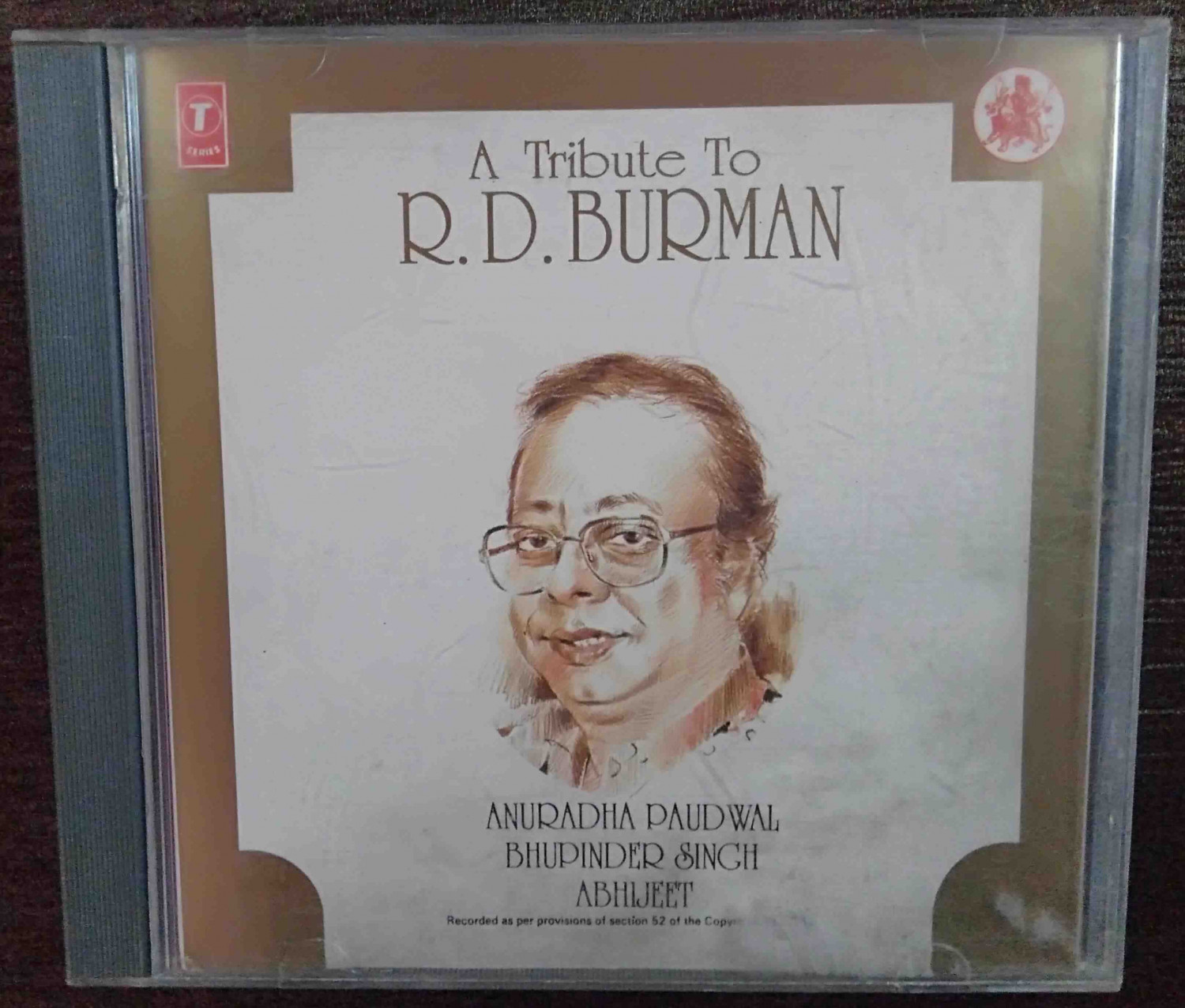 A Tribute To R.D. Burman (1993) R.D. Burman Pre-Owned T-Series Audio CD