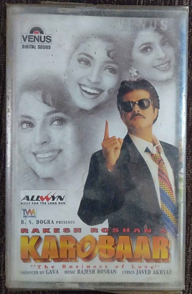 Karobaar - The Business Of Love (2000) Rajesh Roshan Pre-Owned VENUS Audio Cassette