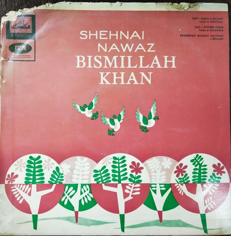 Shehnai Nawaz Bismillah Khan (1966) Traditional Pre-Owned Vinyl, 12" LP Record