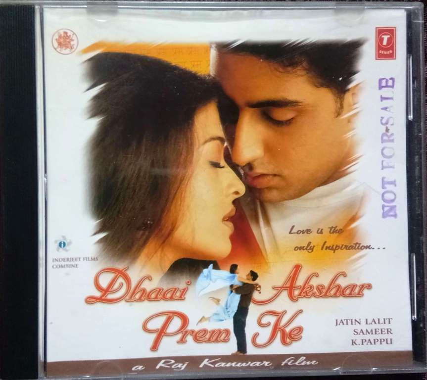 Dhai Aksar Prem Ke (2000) Jatin-Lalit Pre-Owned T-Series Audio CD