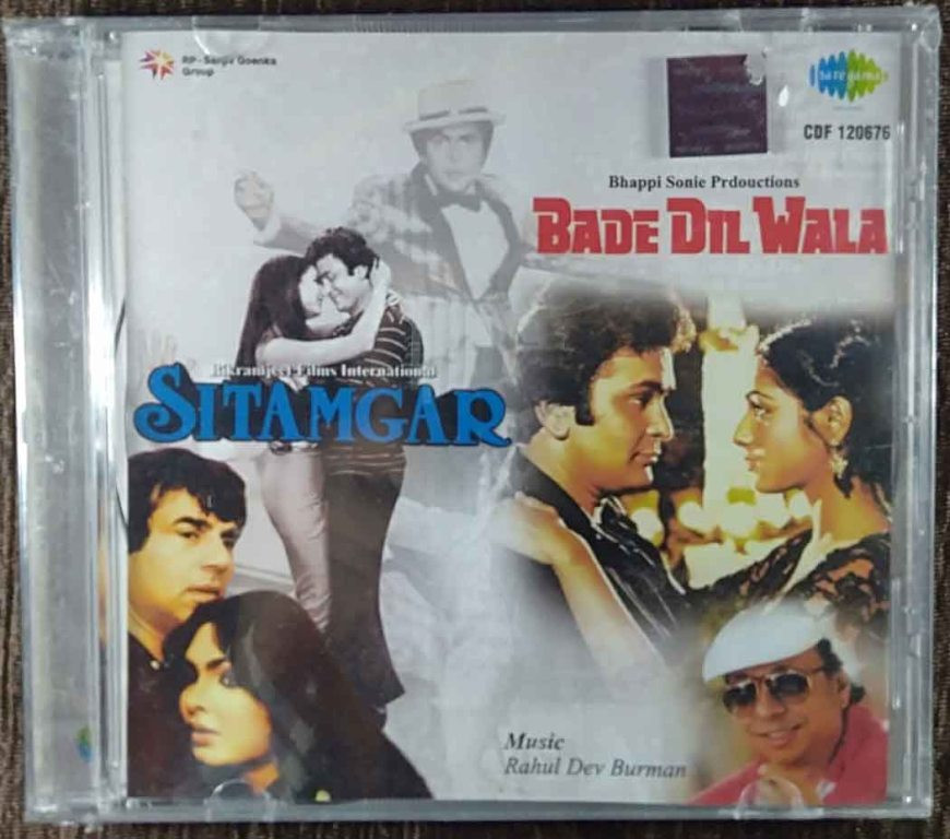 Sitamgar (1984) Rahul Dev Burman / Bade Dil Wala (1982) Rahul Dev Burman Pre-Owned Audio CD