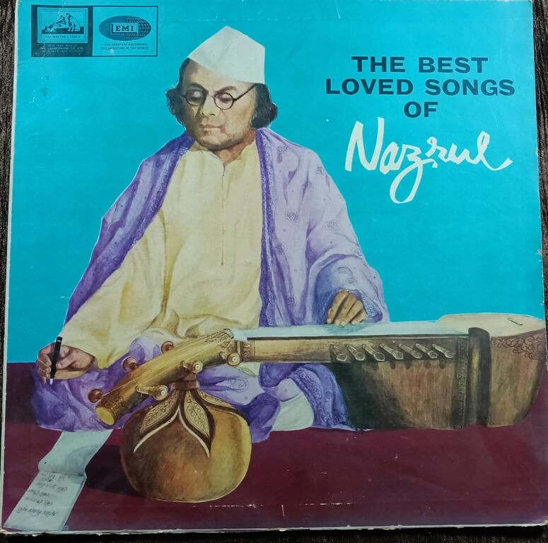Kazi Nazrul Islam – The Best Loved Songs Of Nazrul (1966) Kazi Nazrul Islam Pre-Owned HMV Vinyl, 12" LP Record