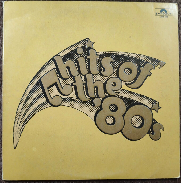 Hits Of The 80s (1980) Bollywood OST Compilation Pre-Owned Polydor Vinyl, 12" LP Record