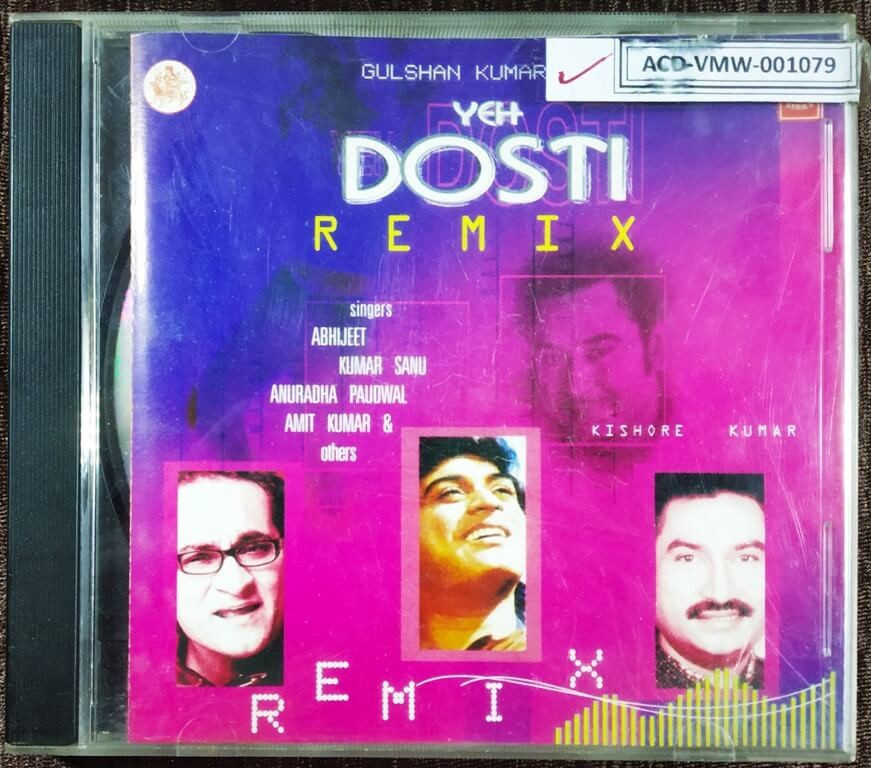Yeh Dosti Remix (2001) Compilation Pre-Owned T-Series Audio CD