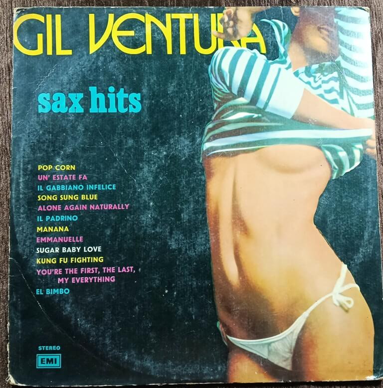 Gil Ventura - Sax Hits (1972) Compilation Pre-Owned Vinyl, EMI 12" LP Record