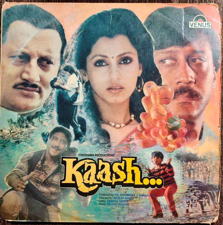 Kaash… (1987) Rajesh Roshan Pre-Owned Vinyl, 12" Venus LP Record