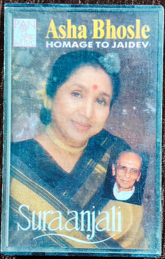 Asha Bhosle - Suraanjali - Homage To Jaidev (1993) Jaidev Pre-Owned Pan Music Audio Cassette