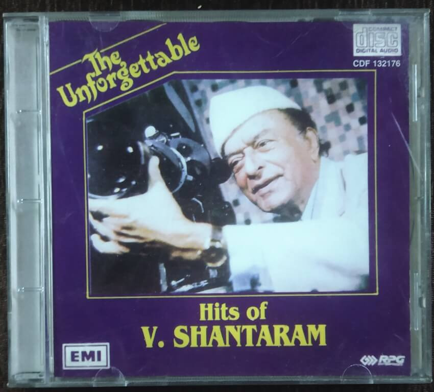 V. Shantaram -The Unforgettable Hits Of V. Shantaram (1993) Compilation Album Pre-Owned EMI Imported Audio CD