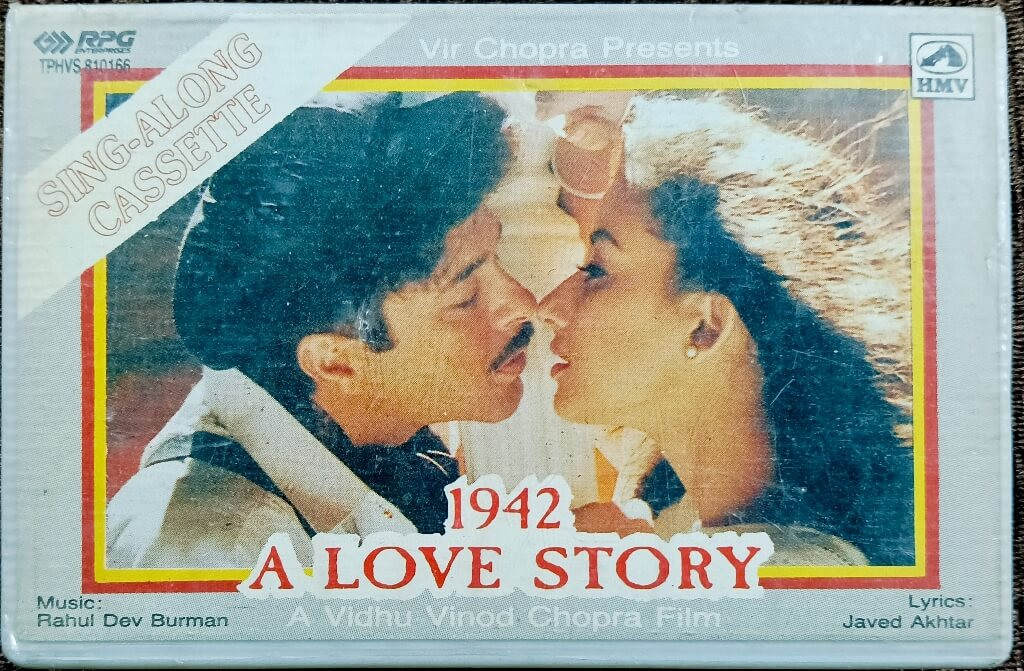 1942 A Love Story (1994) R. D. Burman Pre-Owned HMV Special Edition with Booket Audio Cassette
