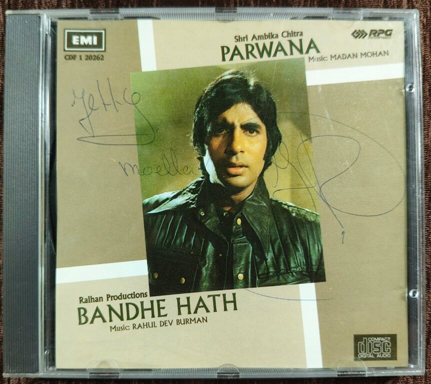 Parwana (1971) Madan Mohan / Bandhe Hath (1972) Rahul Dev Burman Pre-Owned EMI Imported Audio CD
