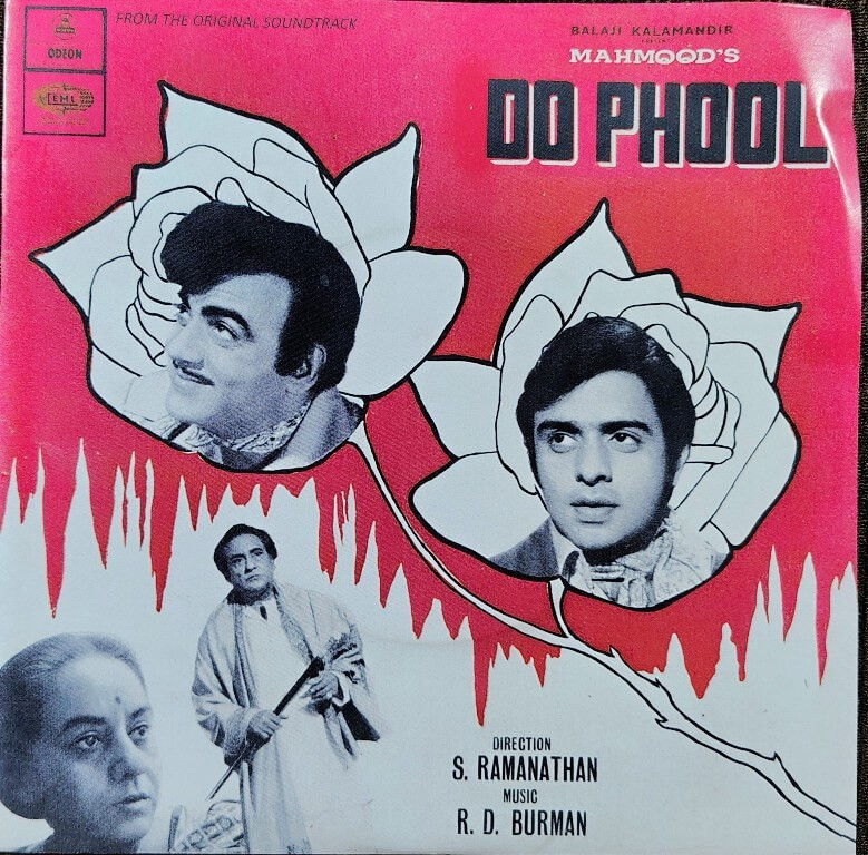 Do Phool (1972) R. D. Burman Pre-Owned Vinyl, 7" Odeon SP Record