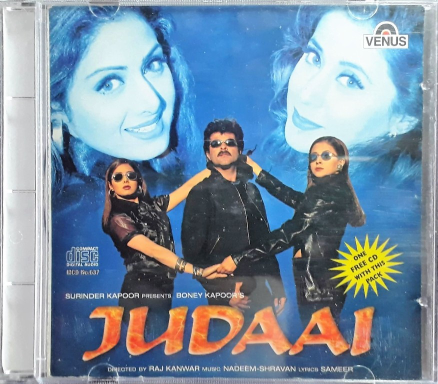Judaai (1997) Nadeem-Shravan Pre-Owned VENUS Audio CD