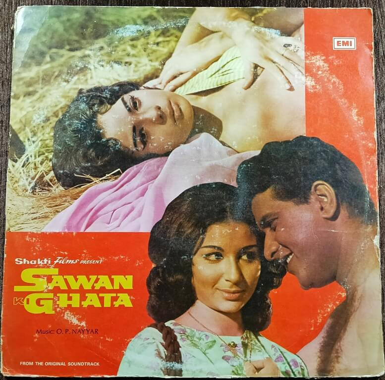 Sawan Ki Ghata (1980) O. P. Nayyar Pre-Owned HMV Vinyl, 12" LP Record