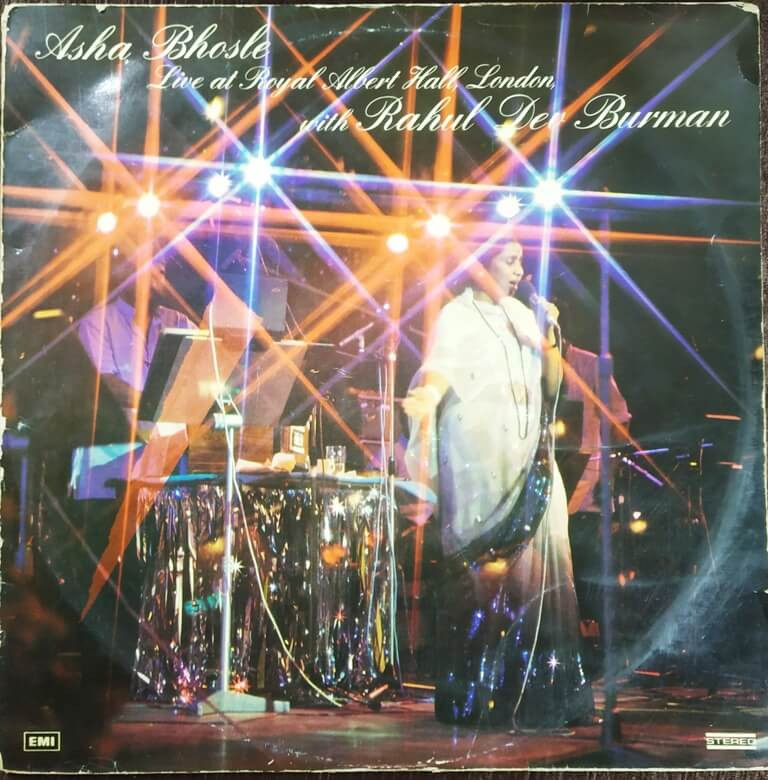Asha Bhosle, R.D. Burman – Live At Royal Albert Hall, London (1979) Various Pre-Owned Vinyl, 12" Double LP Record