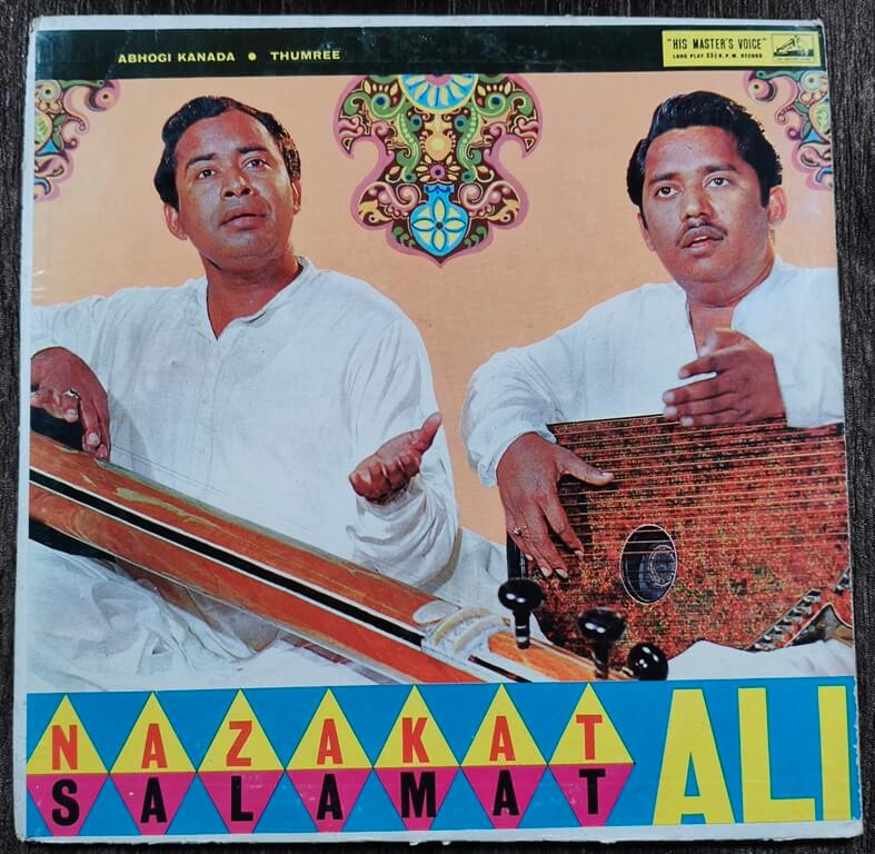 Nazakat Ali & Salamat Ali - Abhogi Kanada - Thumree (1964) Pre-Owned His Master's Voice Vinyl, 12" LP Record