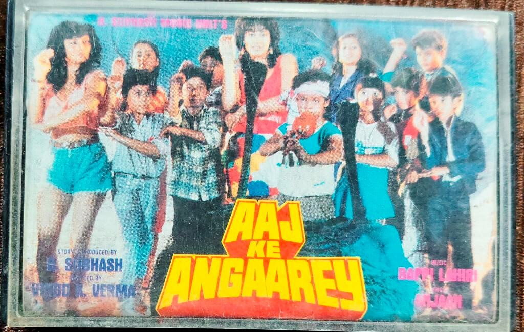 Aaj Ke Angaarey (1988) Bappi Lahiri Pre-Owned T-Series Audio Cassette
