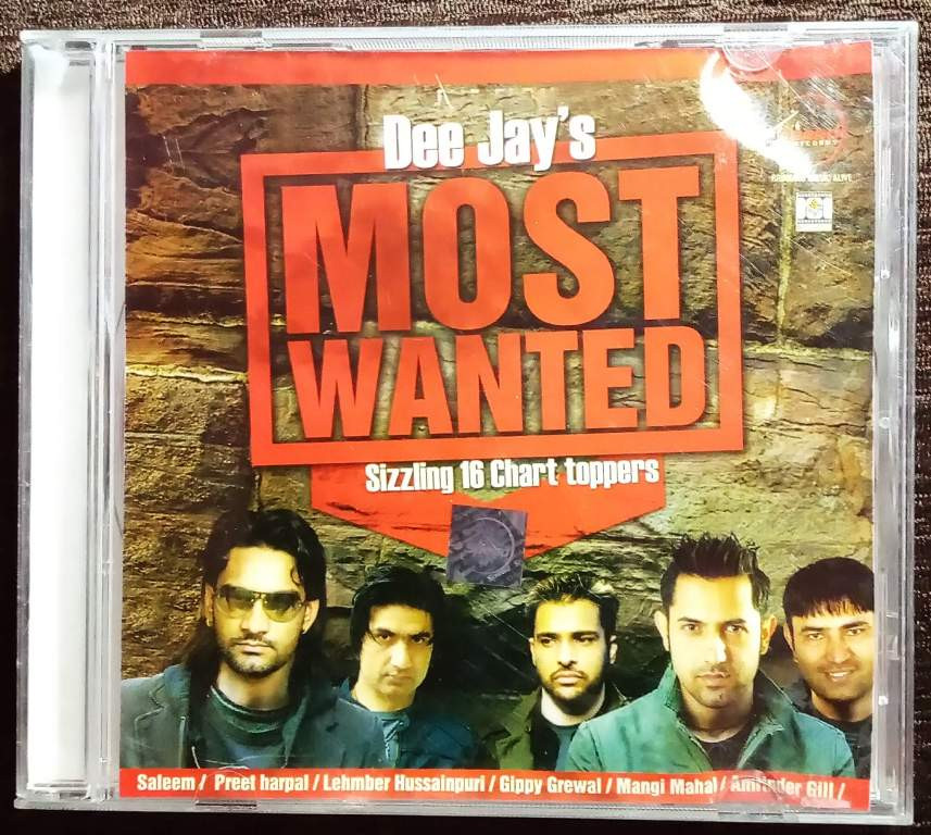 Dee Jay's - Most Wanted - Sizzling 16 Chart Toppers (2007) Pre-Owned Speed Records Audio CD