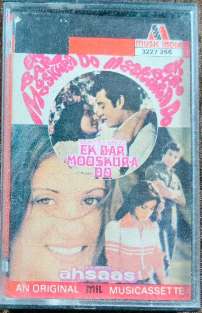 Ek Bar Mooskura Do (1972) O. P. Nayyar / Ahsaas (1979) Bappi Lahiri Pre-Owned MIL Music India Audio Cassette