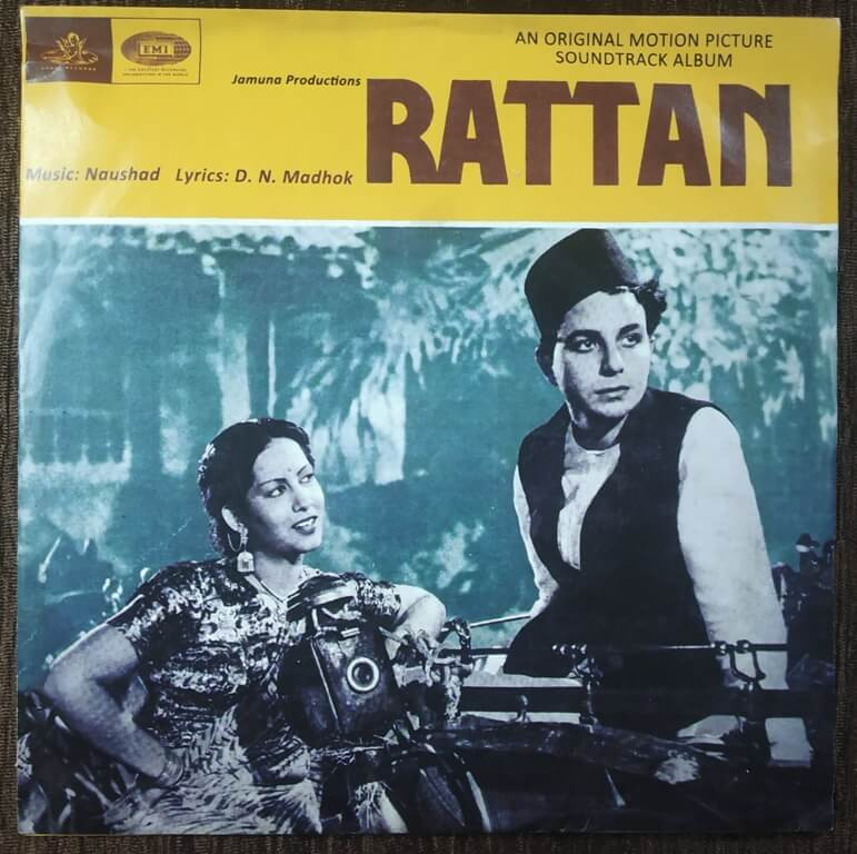 Rattan (1944) Naushad Pre-Owned Vinyl, 7" EP Record