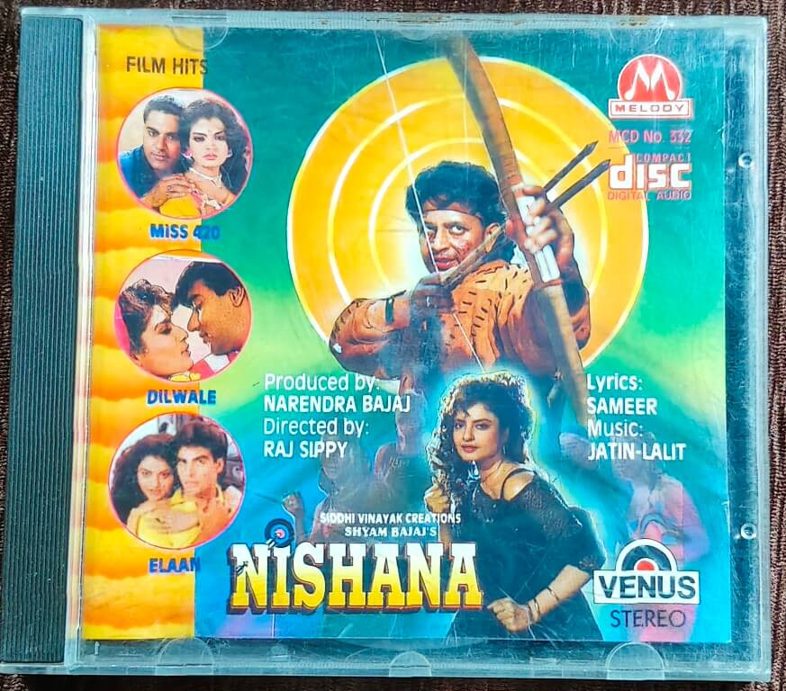 Nishana (1995) Jatin-Lalit Pre-Owned Venus, Melody Imported Audio CD