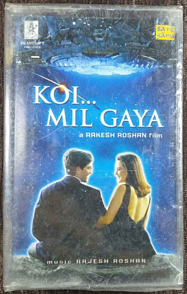 Koi Mil Gaya (2003) Rajesh Roshan Pre-Owned SA RE GA MA, RPG Audio Cassette