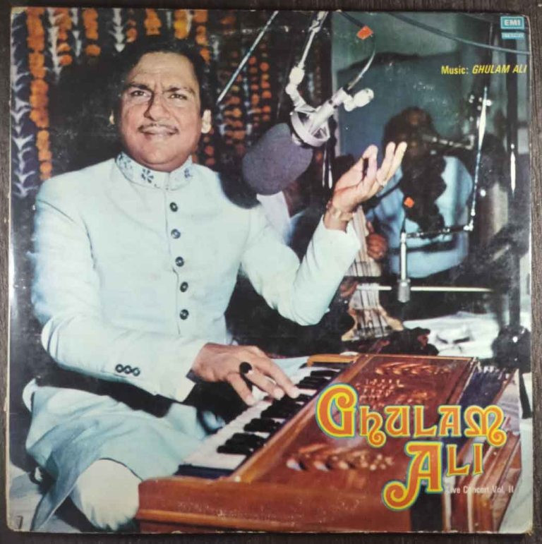 Ghulam Ali - Live Concert Vol II (1984) Ghulam Ali Pre-Owned Vinyl, 12" LP Record