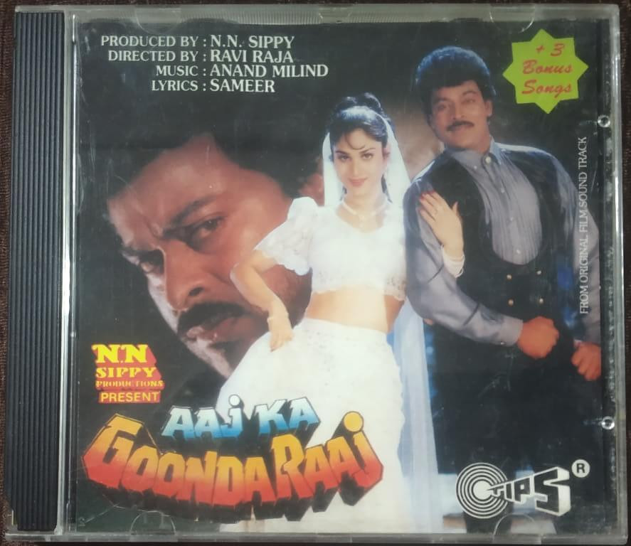 Aaj Ka Goonda Raaj (1992) Anand-Milind Pre-Owned Tips-Serengeti Sirocco Imported Audio CD