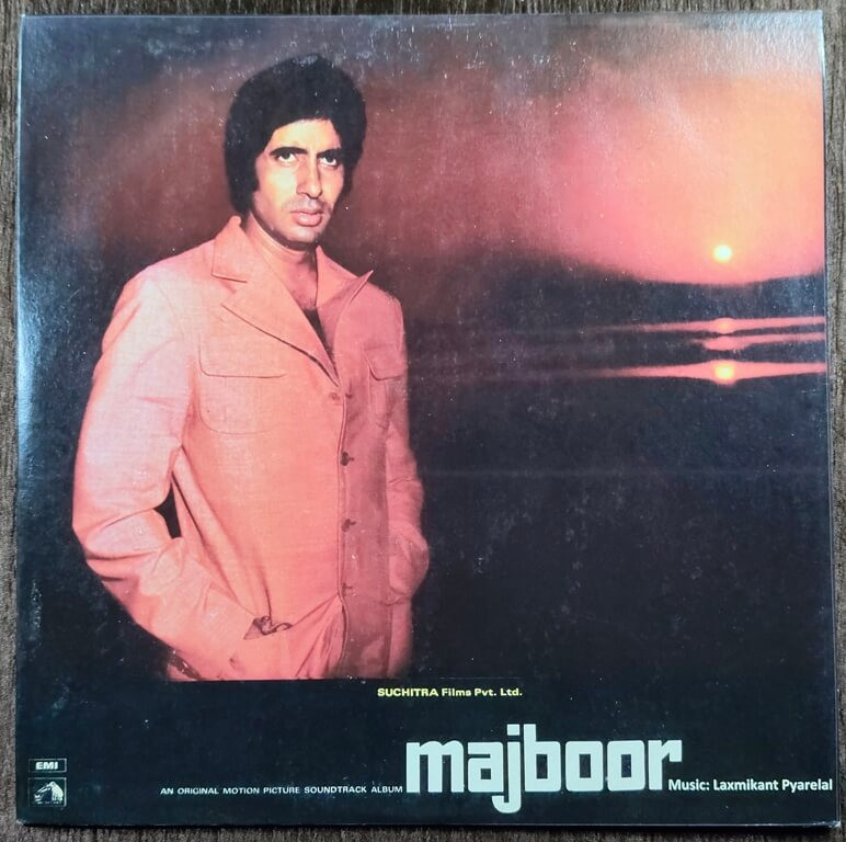 Majboor (1974) Laxmikant-Pyarelal Pre-Owned His Master's Voice (Red Dog) Vinyl, 12" LP Record
