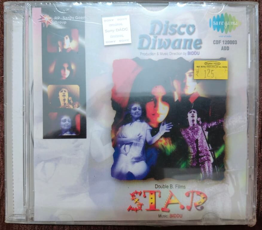 Disco Deewane (1981) Biddu / Star (1982) Biddu Pre-Owned Saregama Audio CD