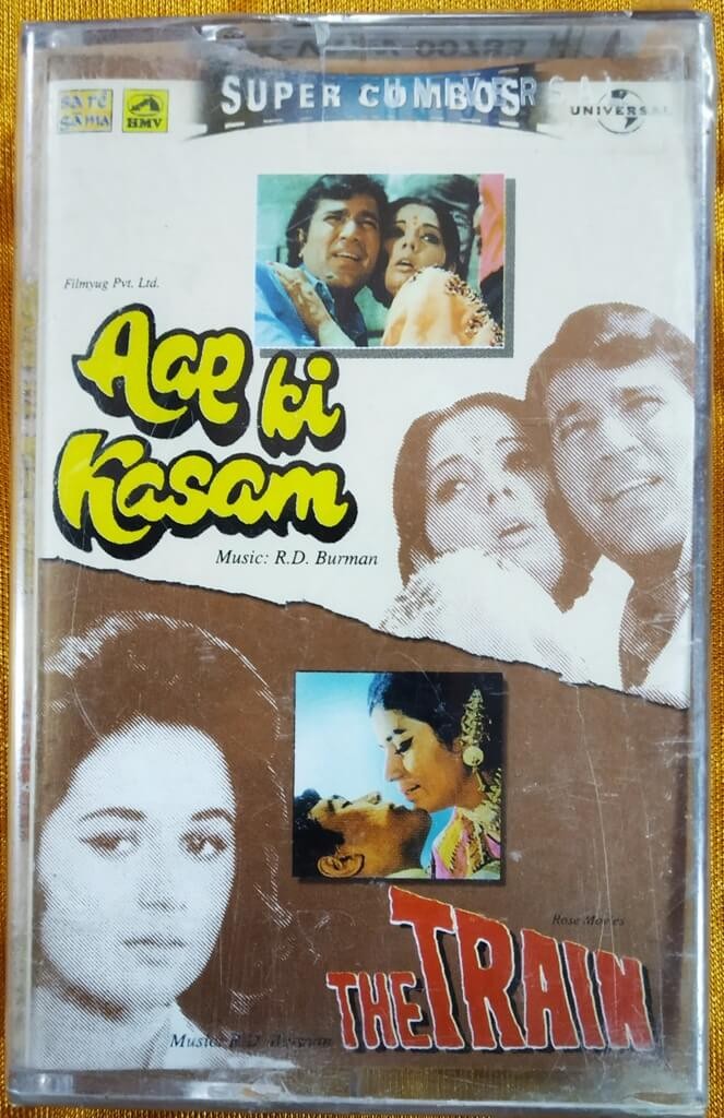 Aap Ki Kasam (1973) R.D. Burman / The Train (1970) R.D. Burman Pre-Owned Universal Audio Cassette