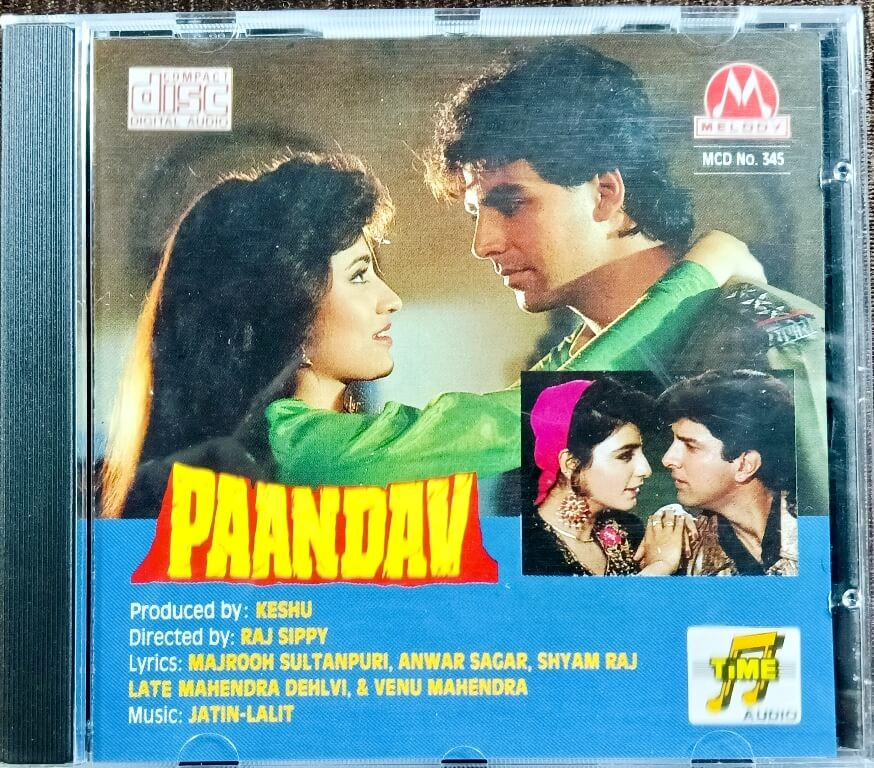 Paandav (1994) Jatin-Lalit Pre-Owned Time Audio – Melody Imported Audio CD