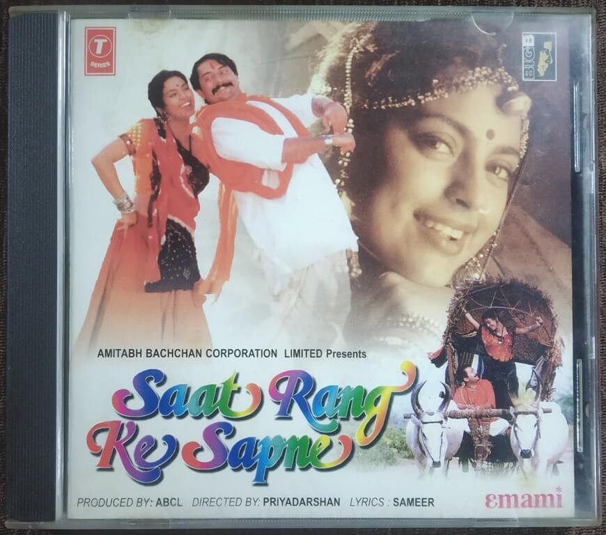 Saat Rang Ke Sapne (1997) Nadeem Shravan Pre-Owned T-Series Audio CD