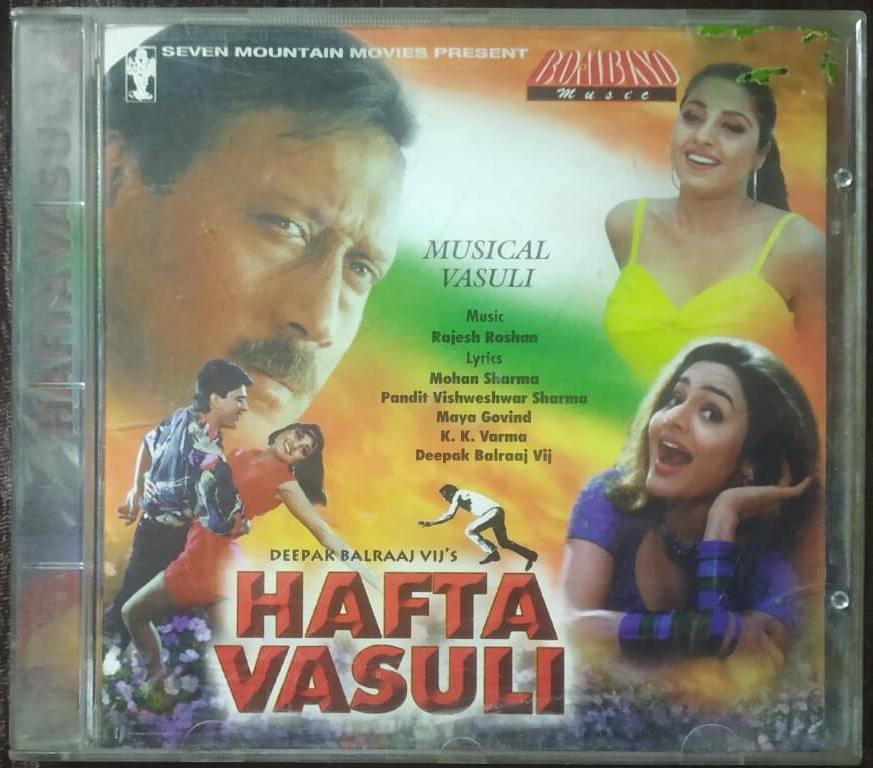 Hafta Vasuli (1997) Rajesh Roshan Pre-Owned Bombino Music Audio CD