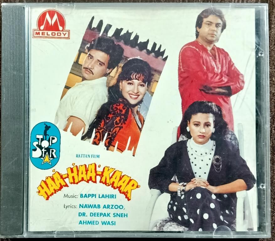 Haa-Haa-Kaar (1995) Bappi Lahiri Pre-Owned Melody-Top Star Imported Audio CD