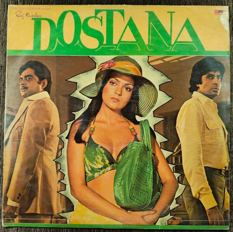 Dostana (1980) Laxmikant-Pyarelal Pre-Owned Music India Vinyl, 12" LP Record