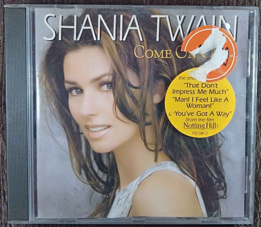 Shania Twain - Come On Over (1998) Album Pre-Owned Mercury Records Audio CD