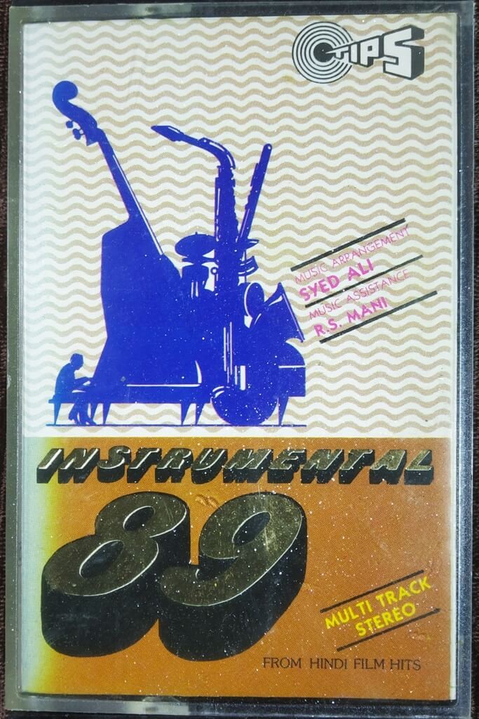 Instrumental 89 - From Hindi Film Hits (1988) Syed Ali Pre-Owned Tips Audio Cassette
