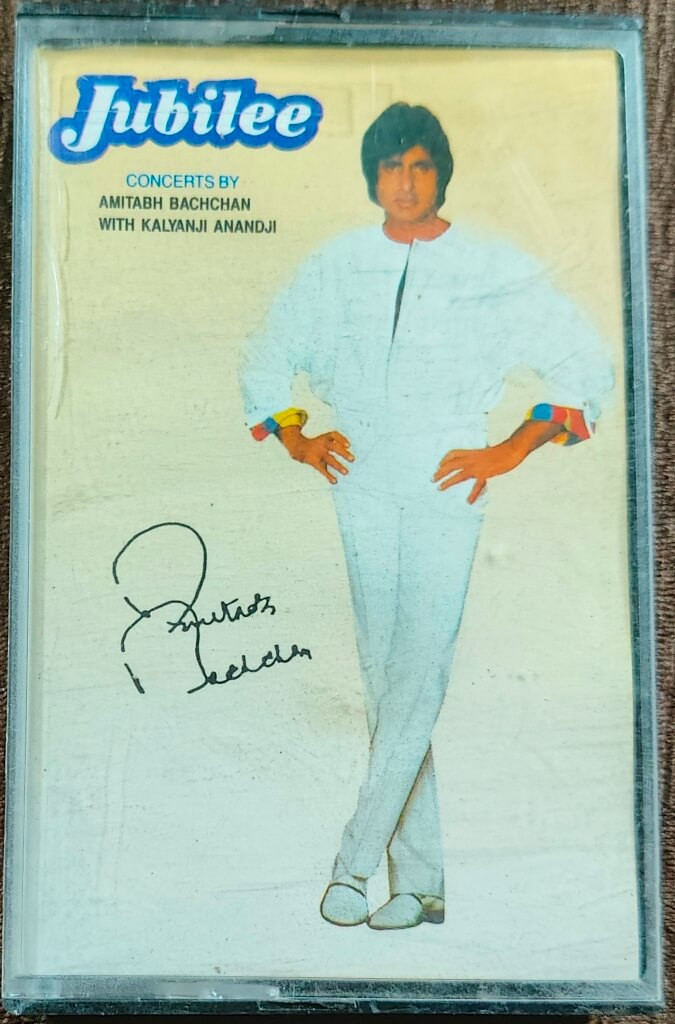 Amitabh Bachchan with Kalyanji-Anandji – Jubilee (1984) BMG Crescendo Audio Cassette