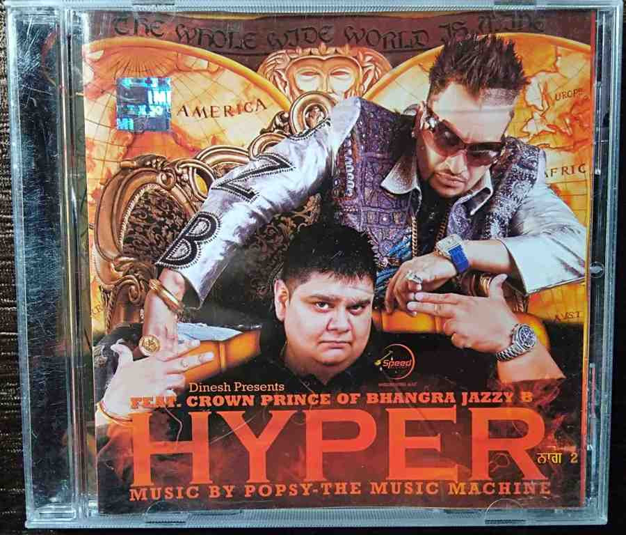 Popsy - Hyper (2010) Popsy Pre-Owned Speed Records Audio CD