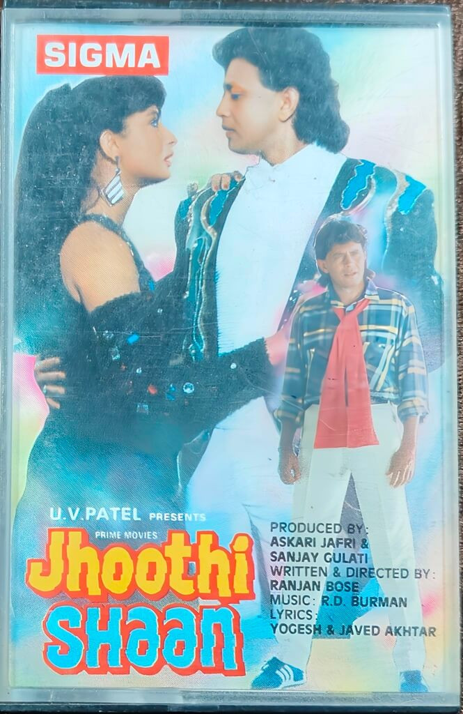 Jhoothi Shaan (1991) R. D. Burman Bollywood OST Pre-Owned Audio Sigma Audio Cassette