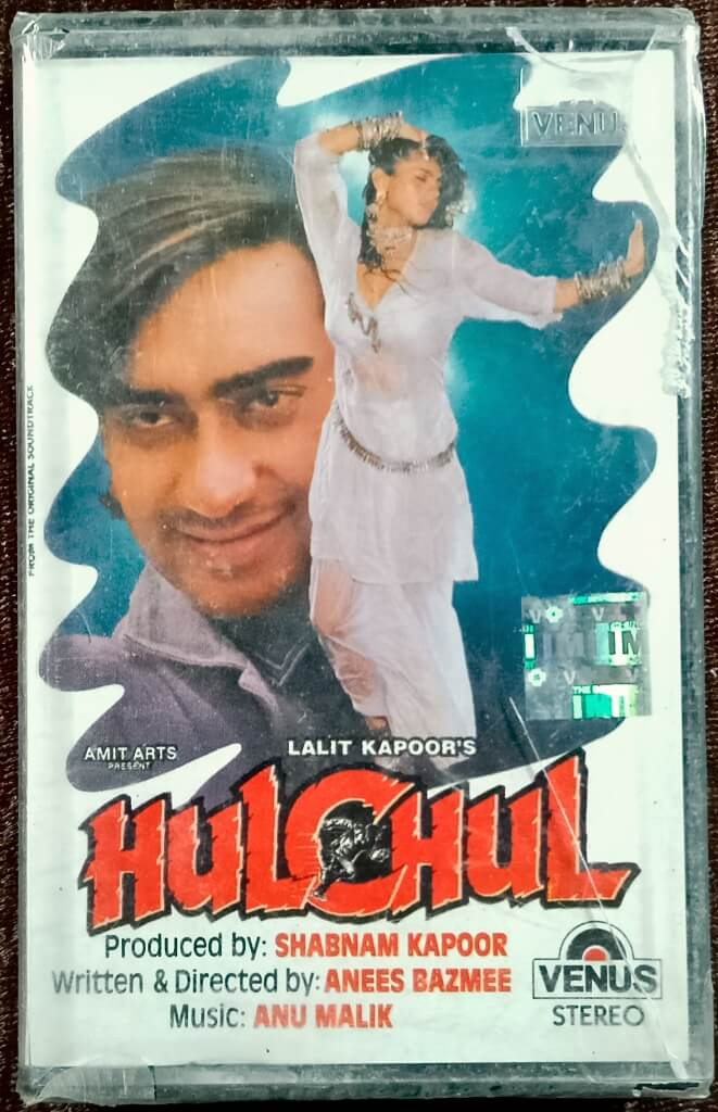 Hulchul (1994) Anu Malik Pre-Owned VENUS Audio Cassette