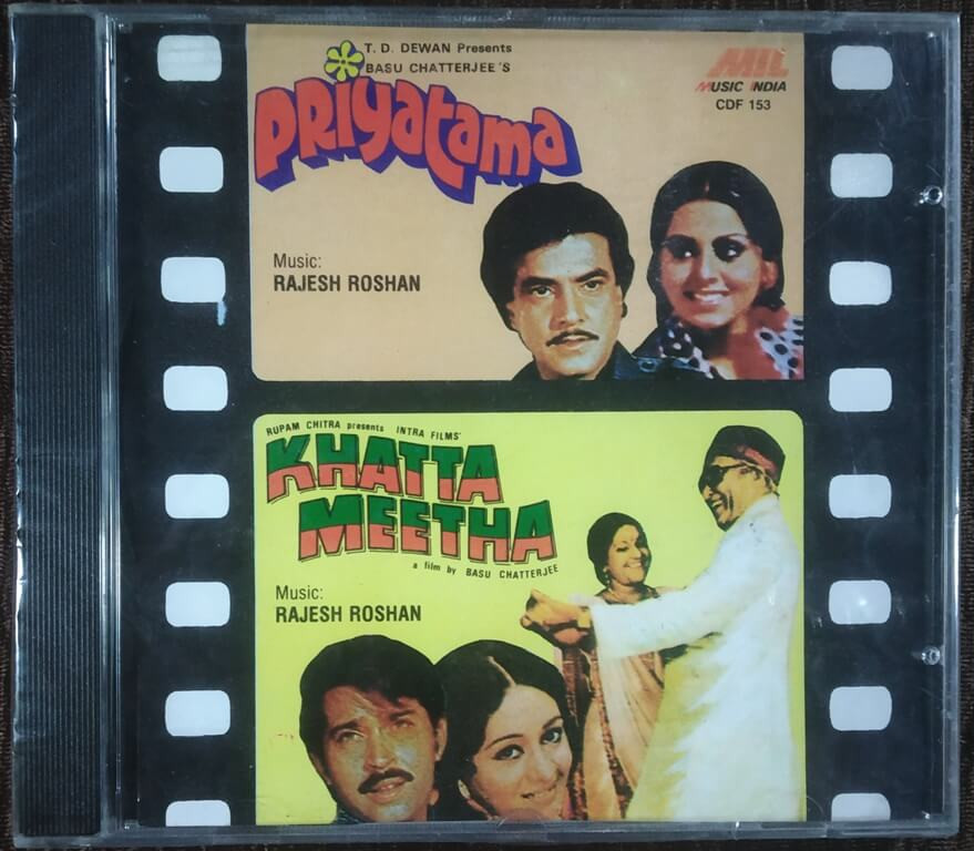 Priyatama (1977) Rajesh Roshan / Khatta Meetha (1977) Rajesh Roshan Pre-Owned Music India Audio CD Pre-Owned Music India Audio CD
