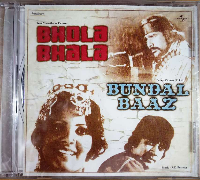 Bhola Bhala (1978) Rahul Dev Burman / Bundal Baaz (1976) Rahul Dev Burman Pre-Owned Audio CD